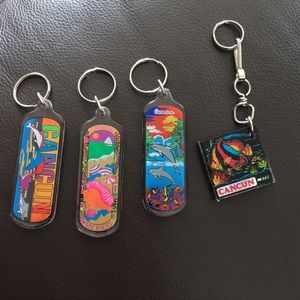 Key chains.